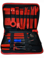 Набор съемников для демонтажа пластиковых элементов салона автомобиля , 19 предметов