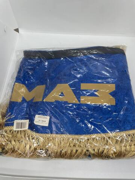 Ламбрекен лобового стекла+угол МАЗ синий