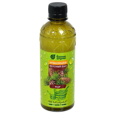 Ароматизатор Вкусный пар 350мл Кедр Банные штучки