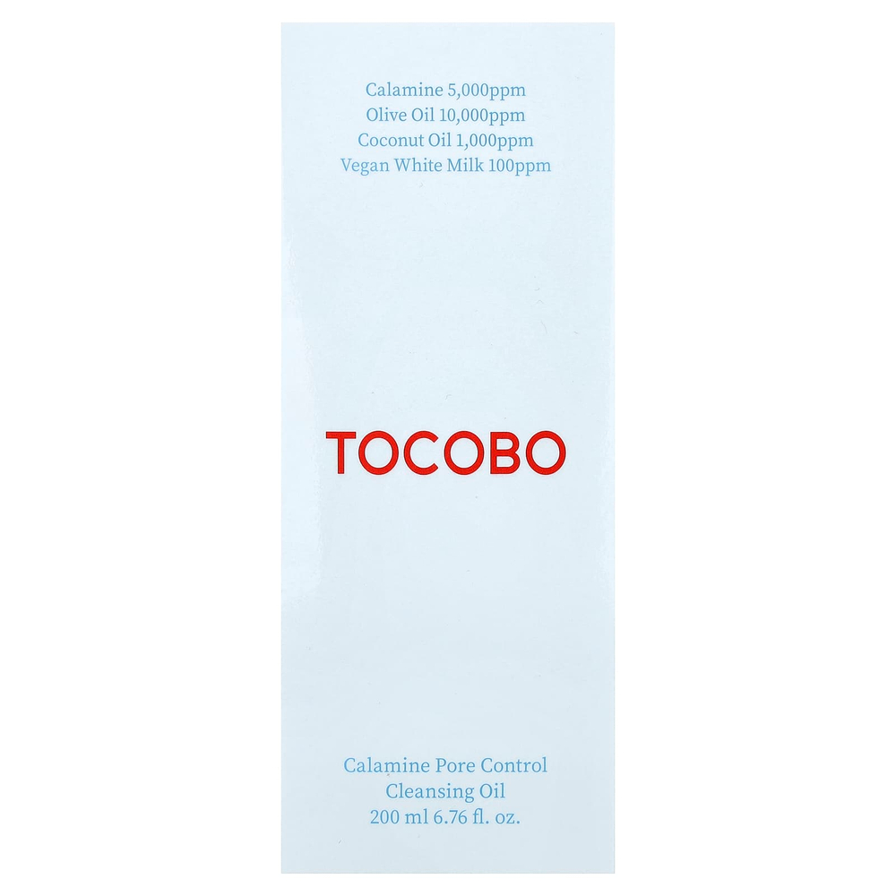 Tocobo, каламин, очищающее масло для контроля пор, 200 мл (6,76 жидк. унции)