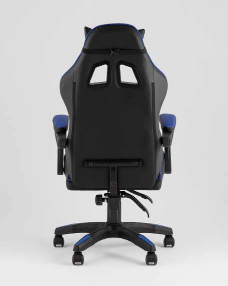 Кресло спортивное TopChairs Shadow черно-синий