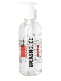 Возбуждающий лубрикант на водной основе Splashglide Hot