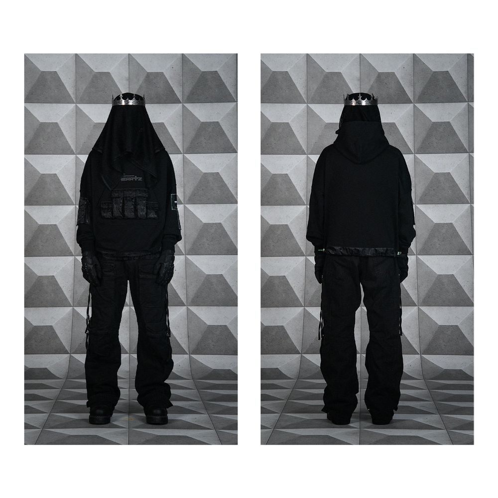 Худи Heartz Night-9 черный