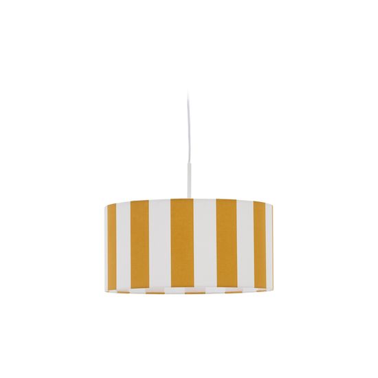 Ciral Абажур потолочного светильника с желтыми и белыми полосками Ø 40