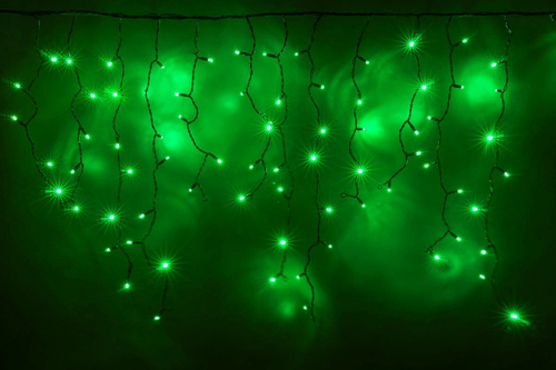 LED-RPL-200(50x4)-230V-G/BL-F  Flash без контр. черный провод