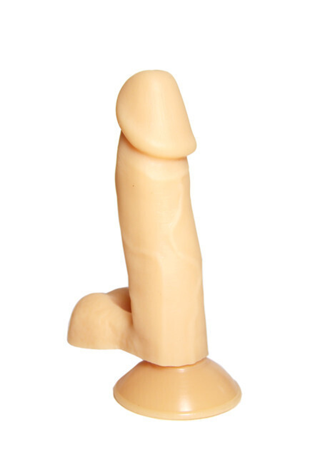 Фаллоимитатор с присоской 14,5 см (Цвет: телесный)