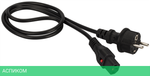 Шнур питания Lanmaster LAN-PP13L/SH-1.0-BK черный