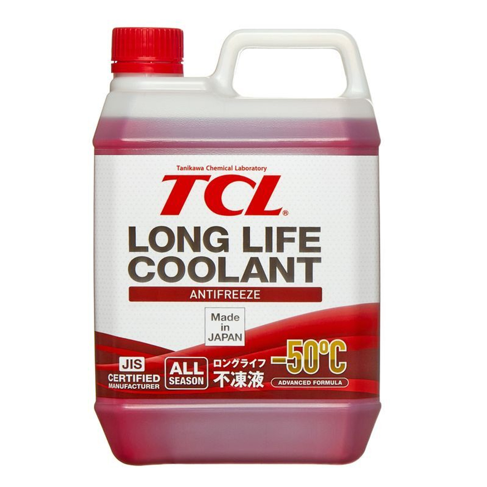 АНТИФРИЗ TCL LLC -50C красный, 2 л LLC00741