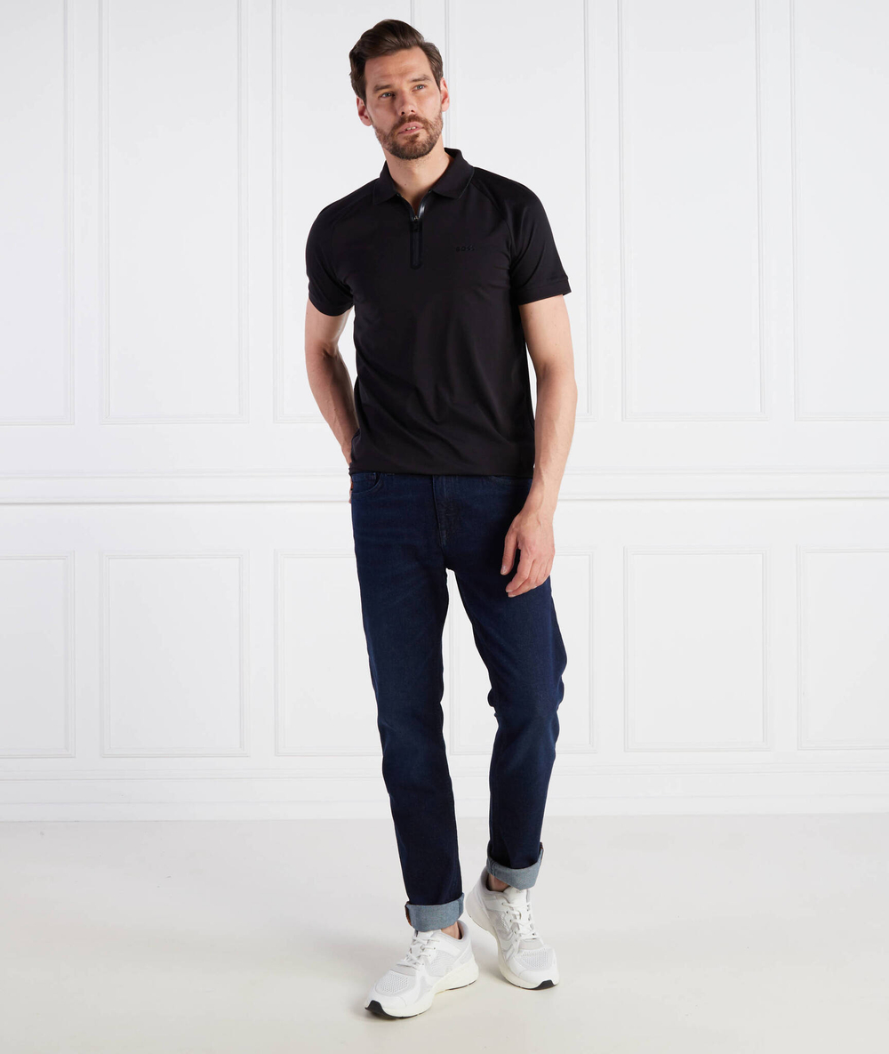 Поло BOSS GREEN - черный(50488812)