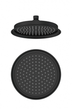 Верхний душ WONZON & WOGHAND, Черный матовый (WW-88DP05-MB)