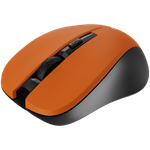 CNE-CMSW1O CANYON мышь, цвет - оранжевый, беспроводная 2.4 Гц, DPI 800/1000/1200 DPI, 3 кнопки и колесо прокрутки, прорезиненное покрытие
