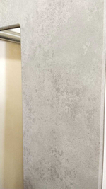 Дверь Входная Лабиринт STORM С зеркалом 18 Бетон светлый