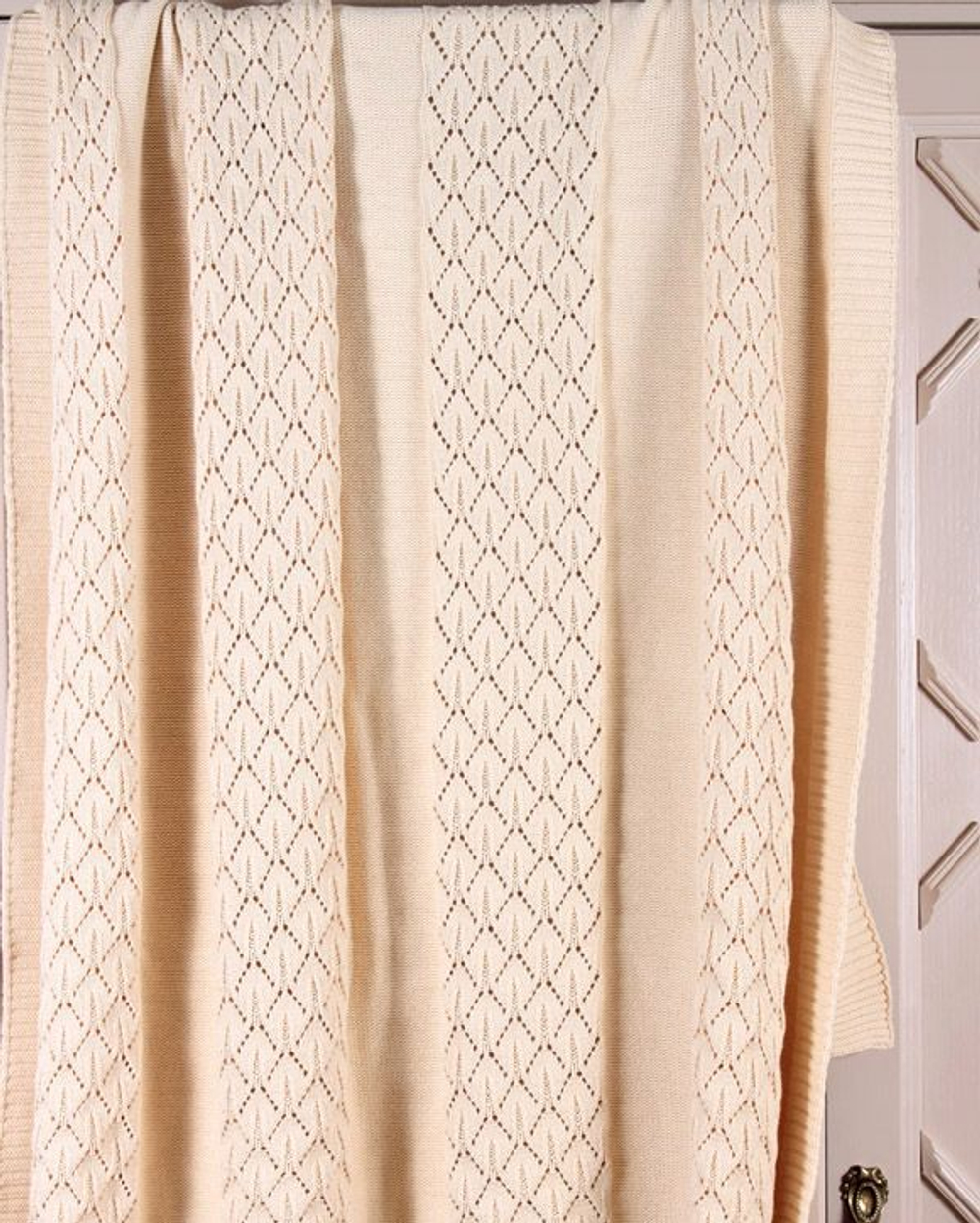 Элитный плед детский Imperio 283 кремовый от Luxberry фрагмент