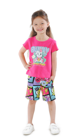 Футболка трикотажная для девочки 2-8 лет Fleur de Vie