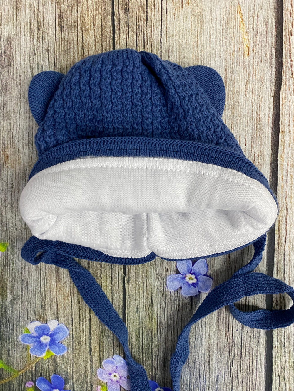 Шапка детская с ушками "Мишка"