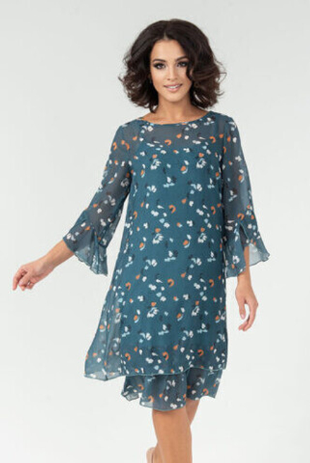 Платье вечернее праздничное нарядное шифоновое