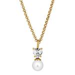 Колье Dyrberg Kern COLUME SG CRYSTAL / WHITE PEARL 480119