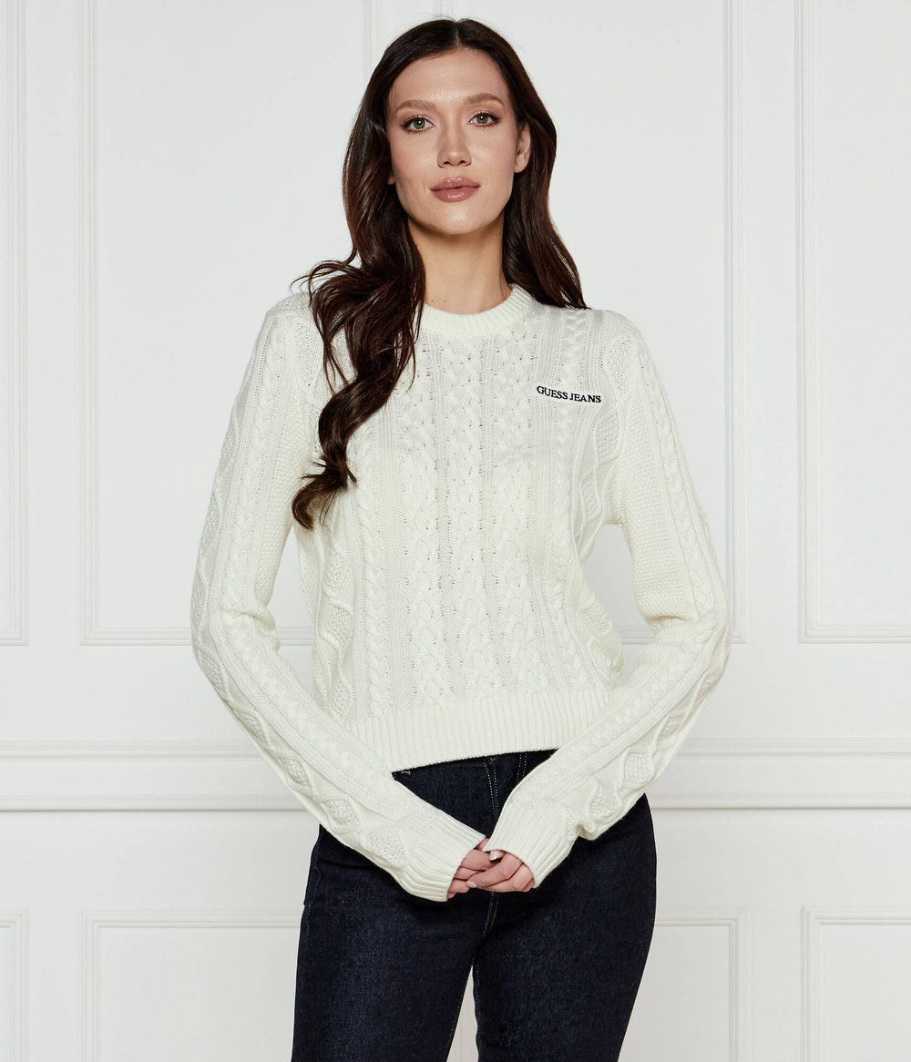 Свитер Guess Jeans - белый(W4BR13 Z3HN2)