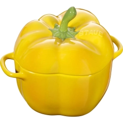 STAUB - Мини-кокотница 450мл 12см желтый перец / артикул   40500-324-0  / GTIN 4009839403149