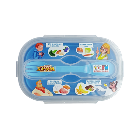 Ланч-бокс складной «Детективное агентство ХРУМ» (односекционный)