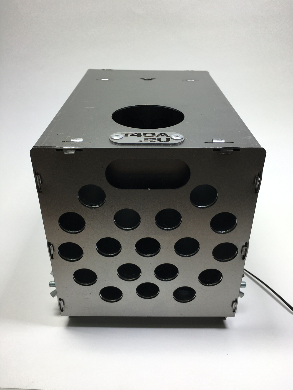 Теплообменник "Угорь" с вентилятором в помещение/палатку