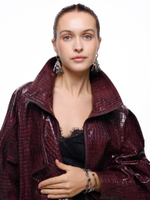 Серьги "Riveting" Silver