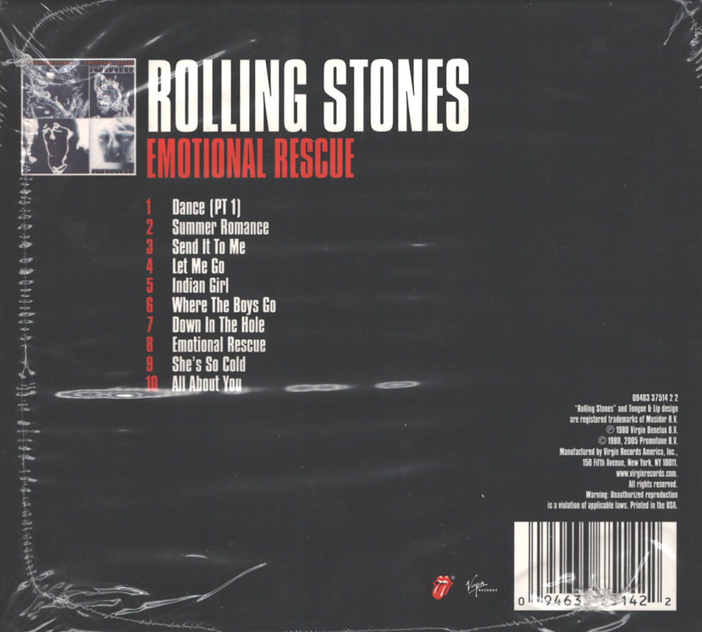 The Rolling Stones / Emotional Rescue (CD)