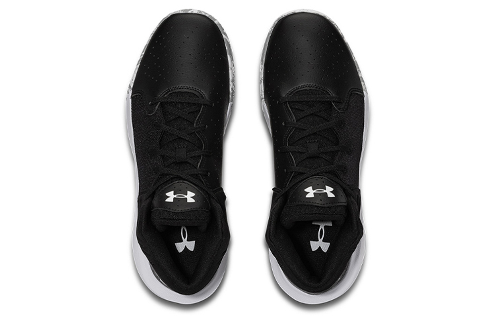 Under Armour Jet'21 Ua Ua non-slip wear-resistant breathable mid-cut actual combat basketball shoes men's black