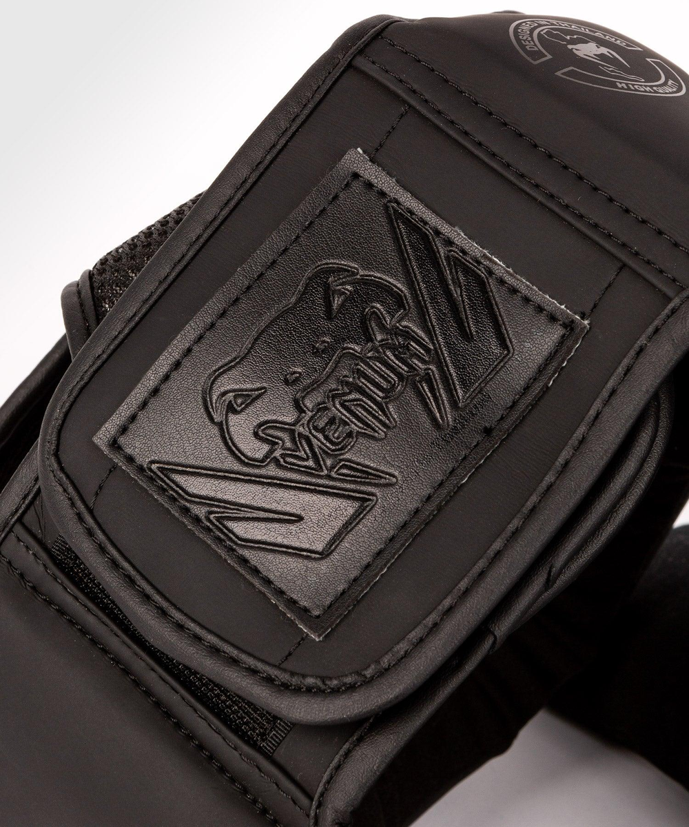 Шлем боксерский детский Venum Challenger Black/Black