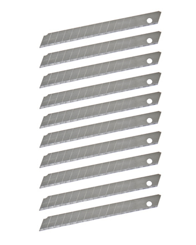 Лезвия для ножей ELITECH 9мм.10шт.   420401