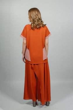 Блузка 2918ШП, оранжевый #285О092918ШП