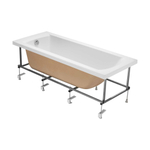 Акриловая ванна Santek Монако XL 160х75 прямоугольная белая 1WH111978
