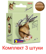 Монофильная леска для рыбалки Aqua X-Line Bream (Лещ) 0,20mm 100m ( 3 штуки )