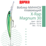 Воблер X-Rap Magnum 10, 11см, 22гр, цвет HH, плавающий