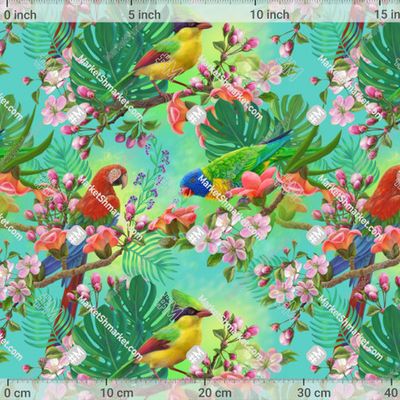 Экзотические птицы by Alena Lazareva 441 DPI