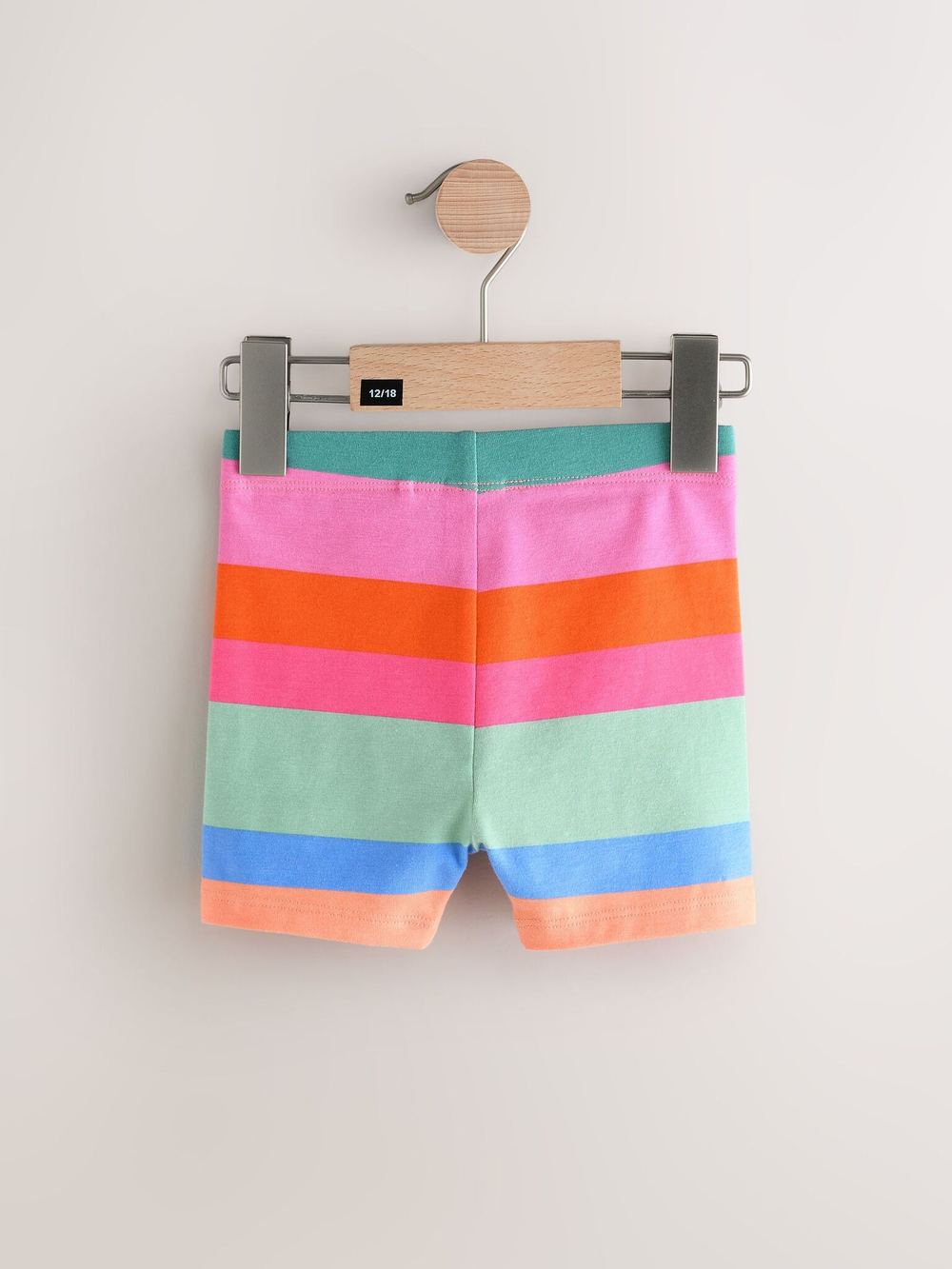 Шорты-велосипедки для девочки Next E65-376, 4 шт., Голубой, Оранжевый, Бирюзовый