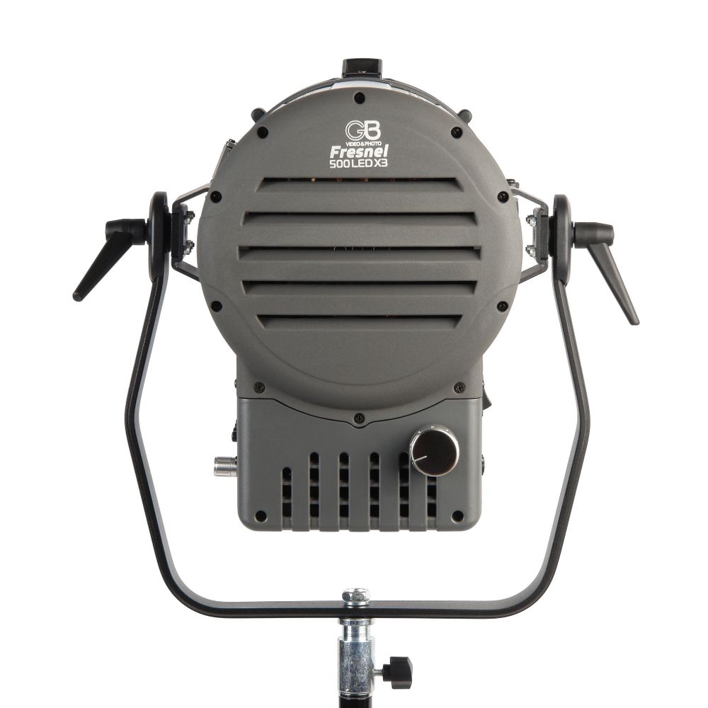 Светодиодный осветитель GreenBean Fresnel 500 LED X3 DMX