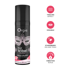 Orgie Vibe! Bullet - Набор с вибрирующим гелем Dual Vibe и вибропулей