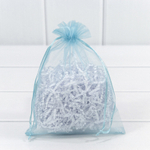 Мешочек 14х20см Органза (Голубой)