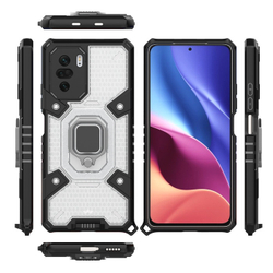 Противоударный чехол с Innovation Case c защитой камеры для Xiaomi Poco F3 / Redmi K40 (Pro) / Mi 11i