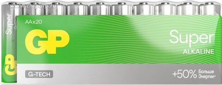 Батарейка LR-06 (АА) GP Super Alkaline, в спайке, цена за 1 шт