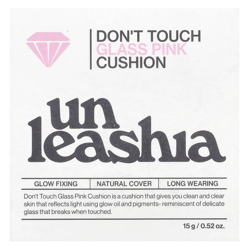 Unleashia, Don't Touch, розовый, кушон, SPF 50+/PA++++, оттенок 25N, 15 г (0,52 унции)