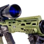 Тактический комплект (приклад, цевье) СВД, Тигр, TG3, алюминий, CNC Guns Custom