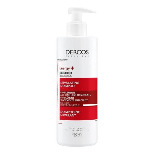 Vichy Dercos Aminexil Energy+ Шампунь против выпадения и истончения волос, 400 мл