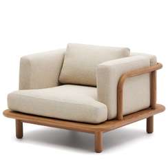 Кресло Turqueta из массива тика