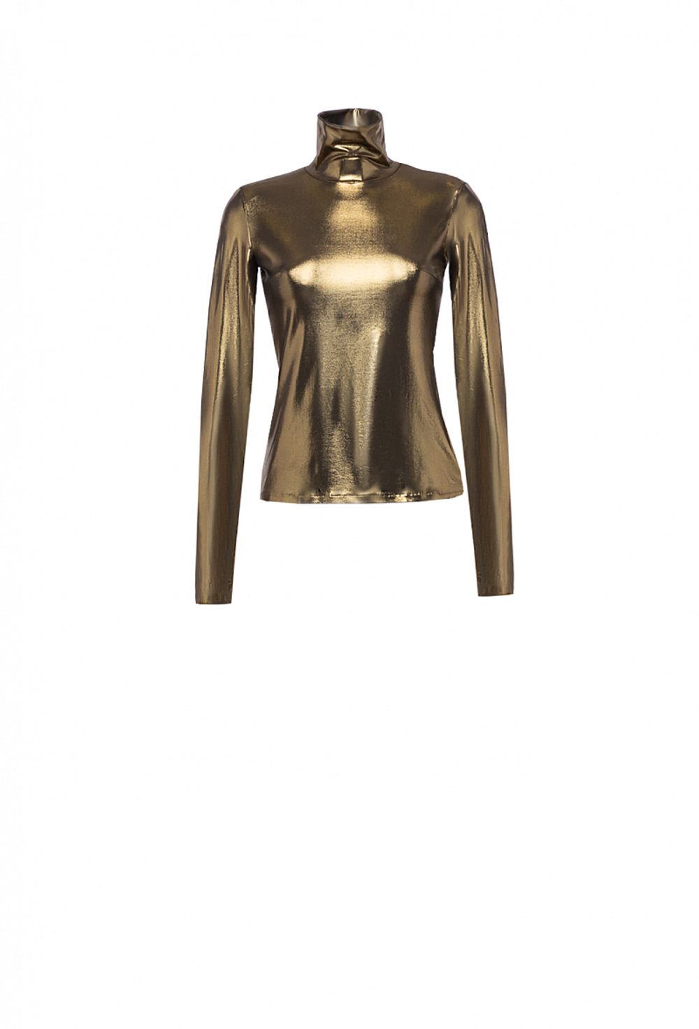 Водолазка из металлизированного крепа 14-01-23 FW