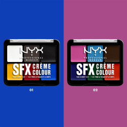NYX Professional Makeup Halloween SFX Paints - Многофункциональная палитра для тела и лица, 6 g