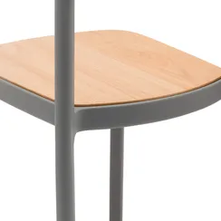 Стул Obu Wood серый