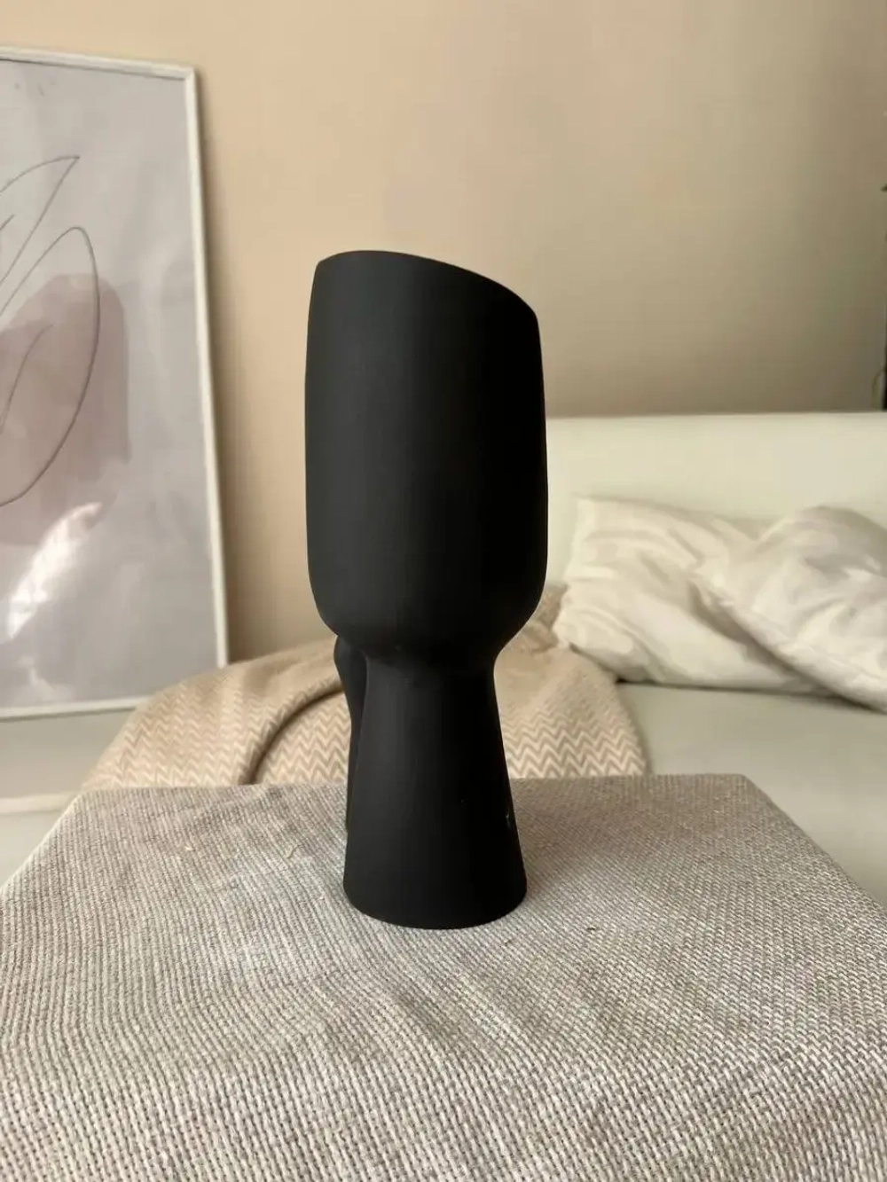 Кашпо - Скульптура - Гипсовая голова Романтик