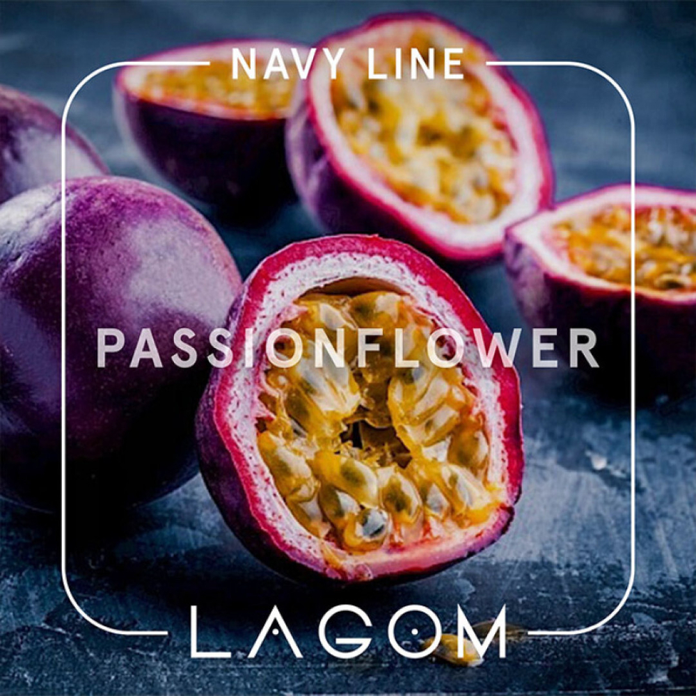 Lagom Navy Line - Passionflower (40g)
